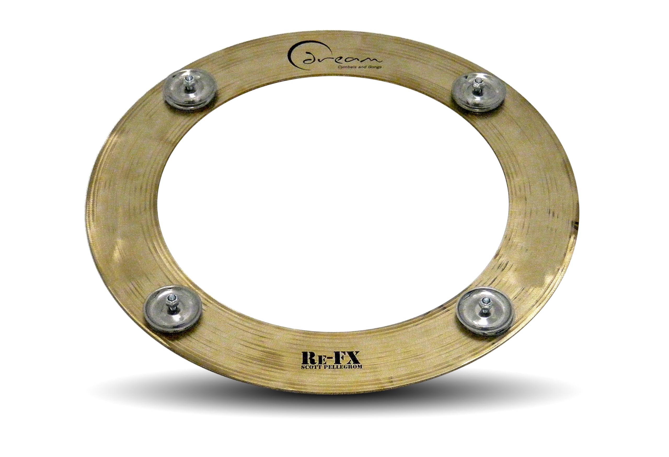Dream Cymbals and Gongs REFX-CC14 ReFX Crop Circle w/Jingles - 14